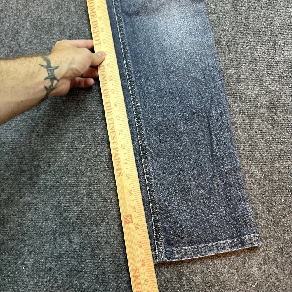 Diesel Safado Jeans Mens 30x30 Blue Slim Straight Grunge Denim Pants Wash 009EP
